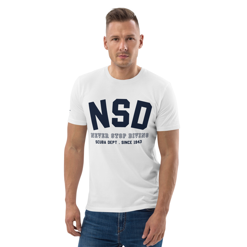 T-shirt NSD – Never Stop Diving