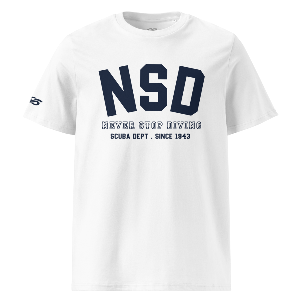 T-shirt NSD – Never Stop Diving