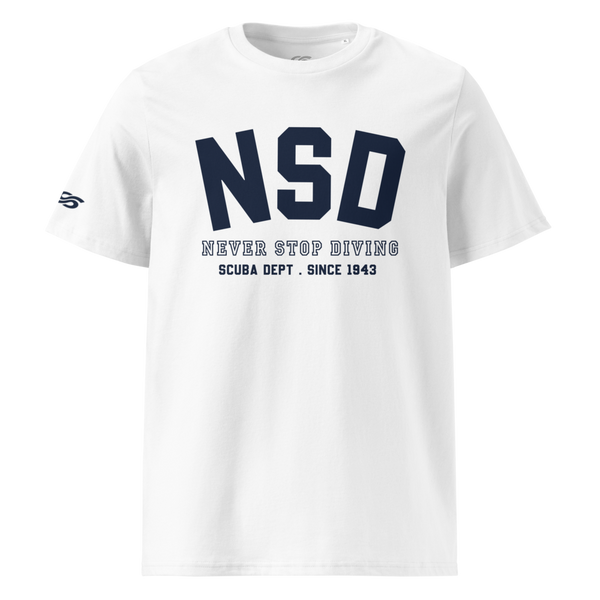 T-shirt NSD – Never Stop Diving
